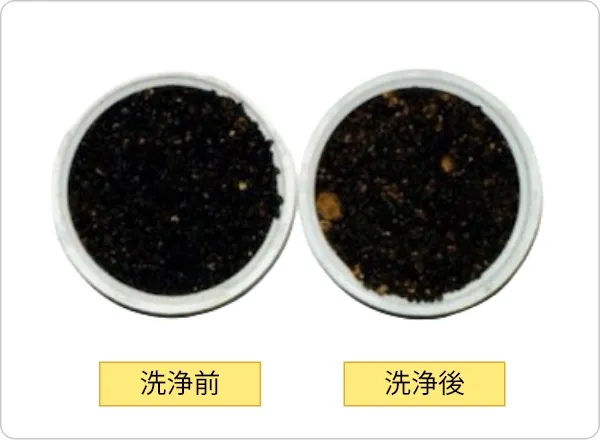 過砂浄（マンガン砂）1回洗浄