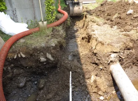 漏油処理 A現場