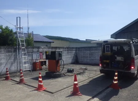 燃料タンク漏洩検査 漏洩検査