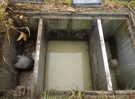 油水分離槽清掃 A現場 作業前