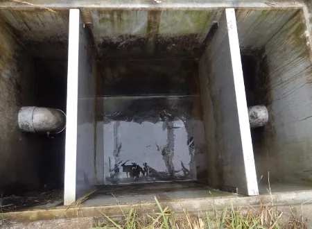 油水分離槽清掃 A現場 作業完了後